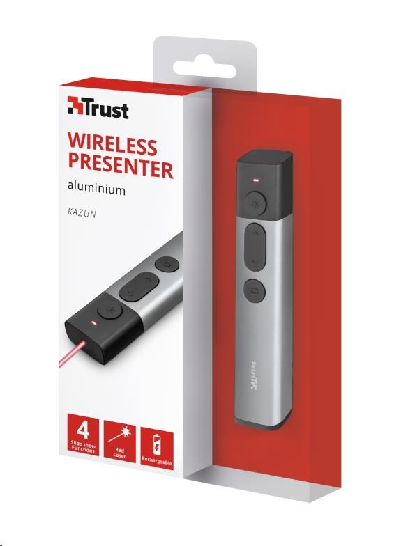 TRUST Prezentér Kazun Aluminium Wireless Presenter5 