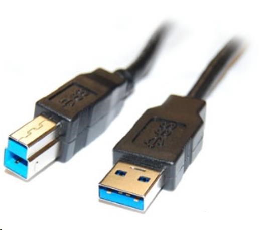 Kábel PREMIUMCORD USB3.0 kábel A-B,  Super-speed 5Gbps,  5m0 