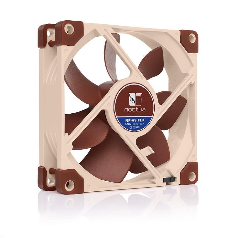 NOCTUA Ventilátor NF-A9 FLX,  92mm,  hnědá2 