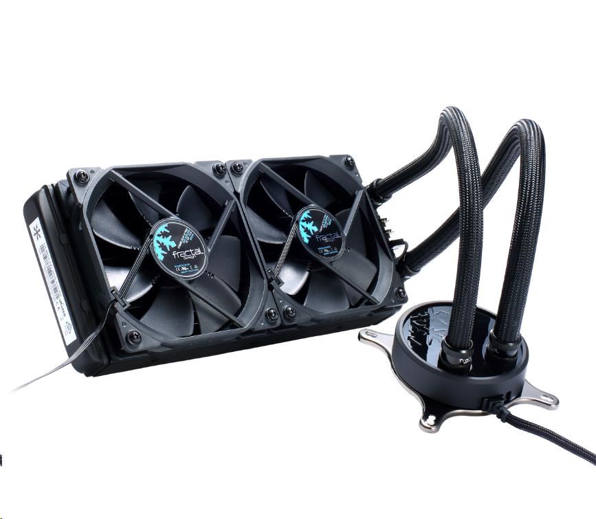 FRACTAL DESIGN vodné chladenie Celsius S24,  BKO čierna3 
