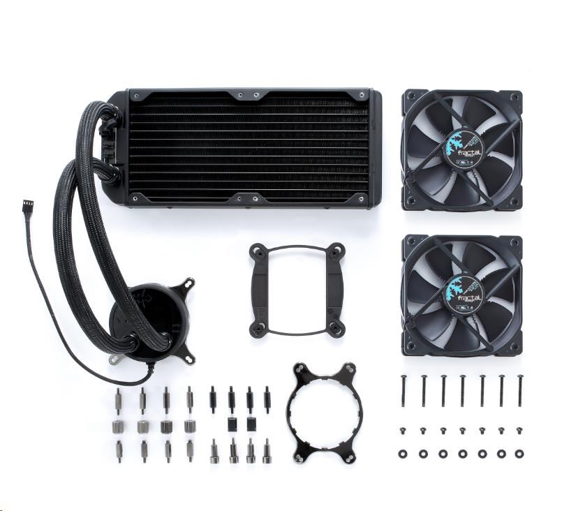 FRACTAL DESIGN vodné chladenie Celsius S24,  BKO čierna5 