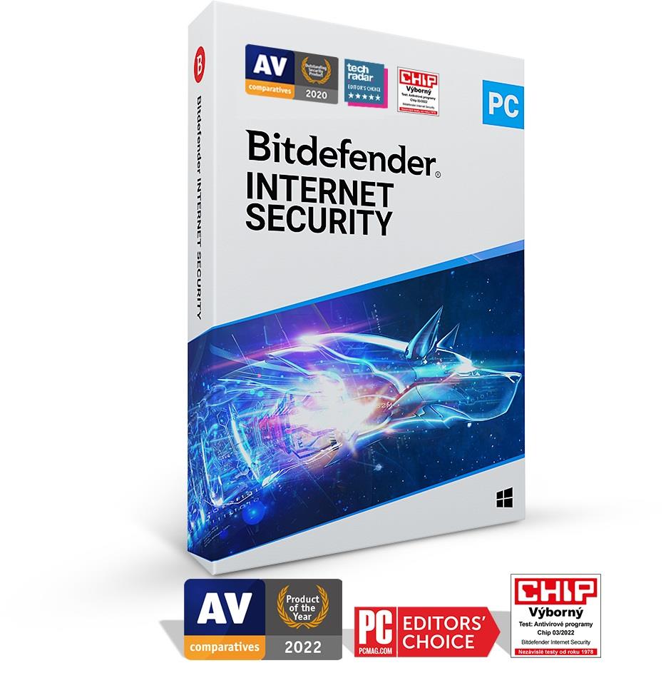 Bitdefender Internet Security - 10PC na 1 rok- elektronická licencia na e-mail0 