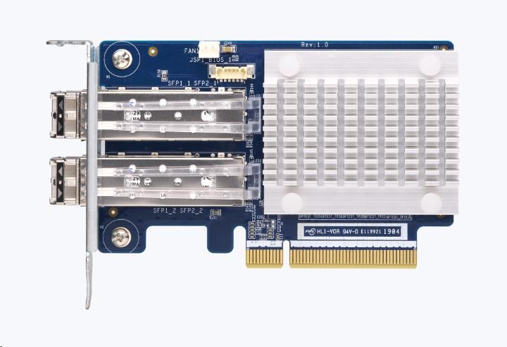 QNAP QXP-32G2FC rozšiřující karta 2x 32Gb SFP+(FC) včetně 2x TRX-32GFCSFP-SR3 