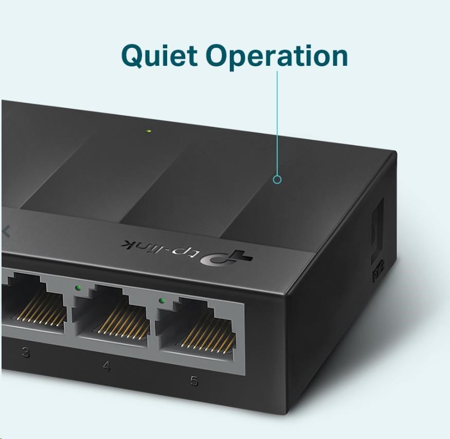 TP-Link LiteWave switch LS1005G (5xGbE,  fanless)1 