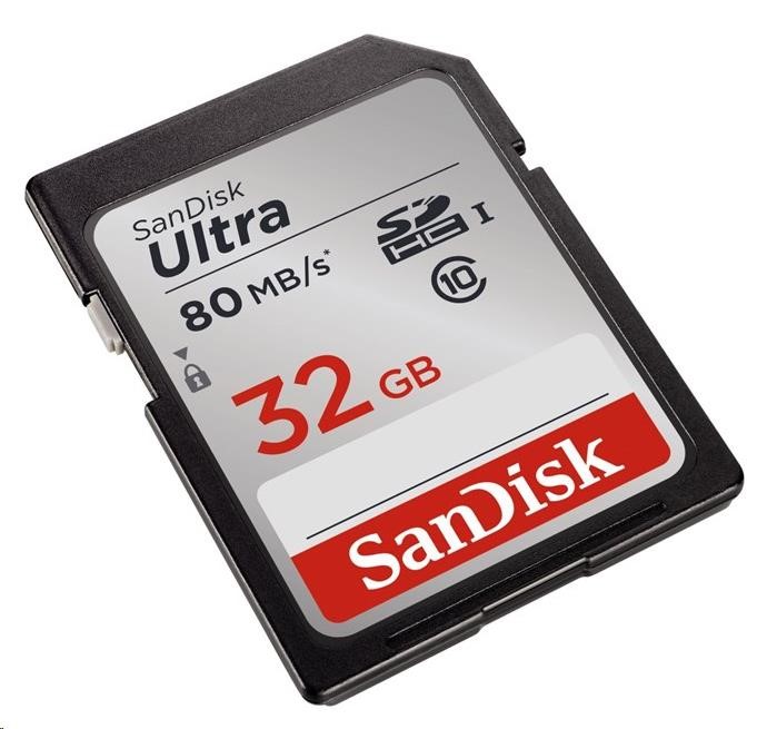 Karta SanDisk SDHC Ultra 32 GB (90 MB/ s triedy 10 UHS-I)2 