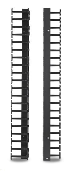 Vertikálny káblový manažér APC pre NetShelter SX so šírkou 600 mm a výškou 42U (2 ks)1 