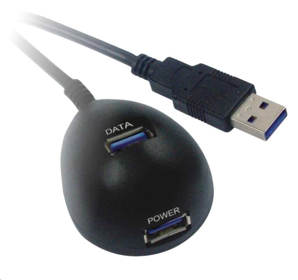 PremiumCord USB 3.0 Držiak stolového zariadenia USB 1.8m.MF0 