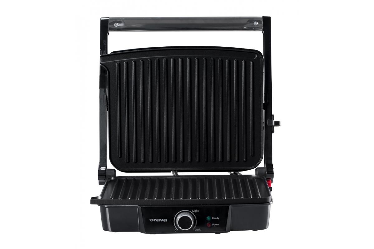 Orava Grillchef elektrický kontaktní gril,  2000 W,  regulace teploty,  tepelně izolovaná rukojeť1 