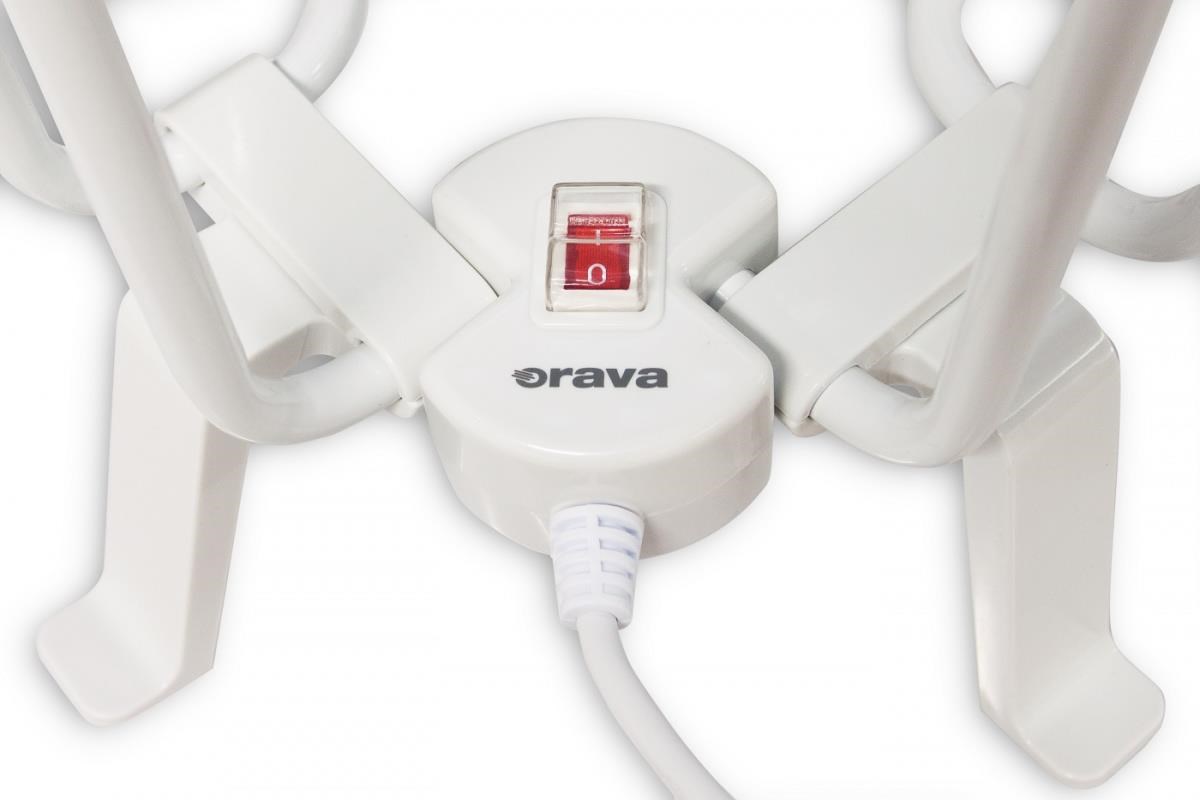 Orava SW-471 vysoušeč obuvi,  40 W,  tepelná trubice,  pro 2 páry bot,  bílá2 