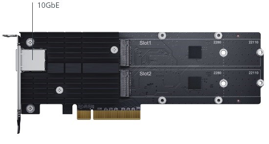 Rozširujúca karta Synology E10M20-T1 1x 10GBASE-T/ NBASE-T 2x M.21 