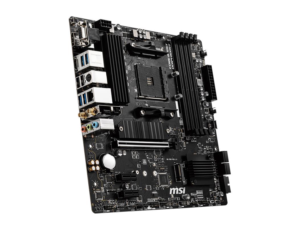 MSI MB Sc AM4 B550M PRO-VDH WIFI,  AMD B550,  4xDDR4,  VGA,  mATX3 