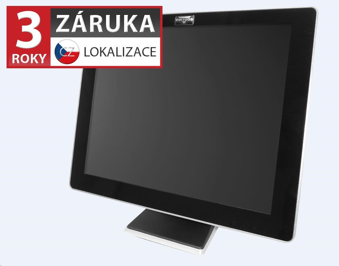 Virtuos 17"" LCD AerMonitor AM-1017,  dotykový,  kapacitný,  USB0 