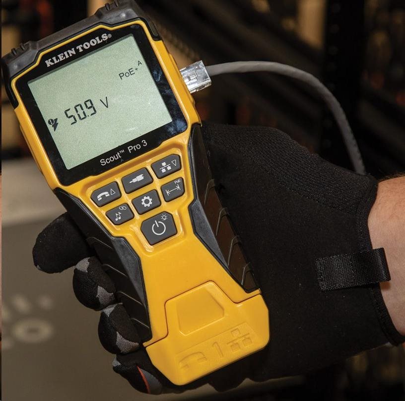 KLEIN TOOLS - VDV Scout® Pro 3 Tester Kit Locator (PoE) - 18x RJ45,  18x F-konektor7 