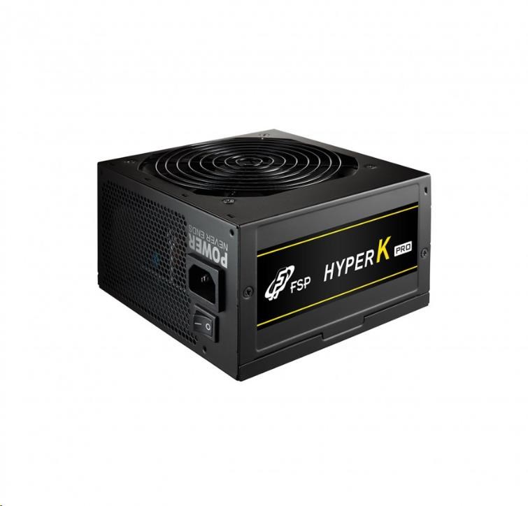 Napájací zdroj Fortron 700W HYPER K PRO 700 Retail,  EN62368,  230V,  +12V Dual Rail,  A-PFC,  12cm3 