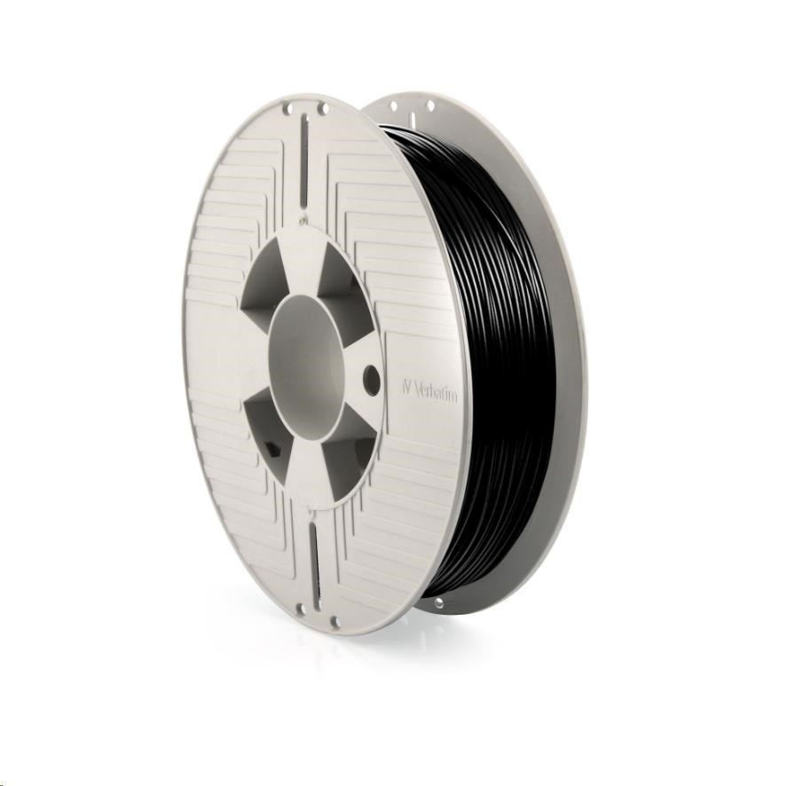 VERBATIM Filament pre 3D tlačiarne TEFABLOC TPE 1, 75mm,  190m,  500g čierny0 