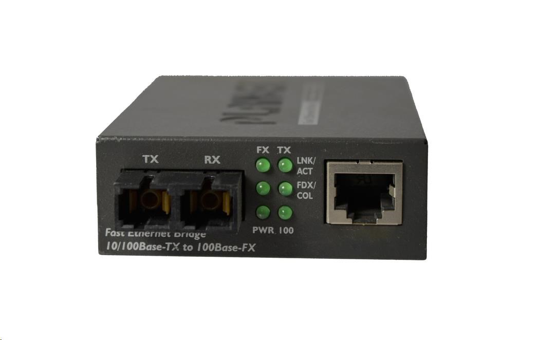 Planet FT-802S15 Konvertor,  10/ 100Base-TX - 100Base-FX,  SC,  singlemode1 