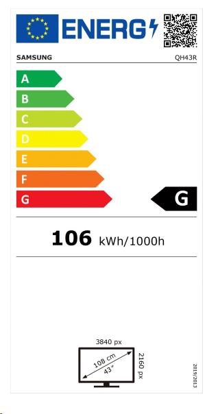 SMART Signage LED QH43R 43