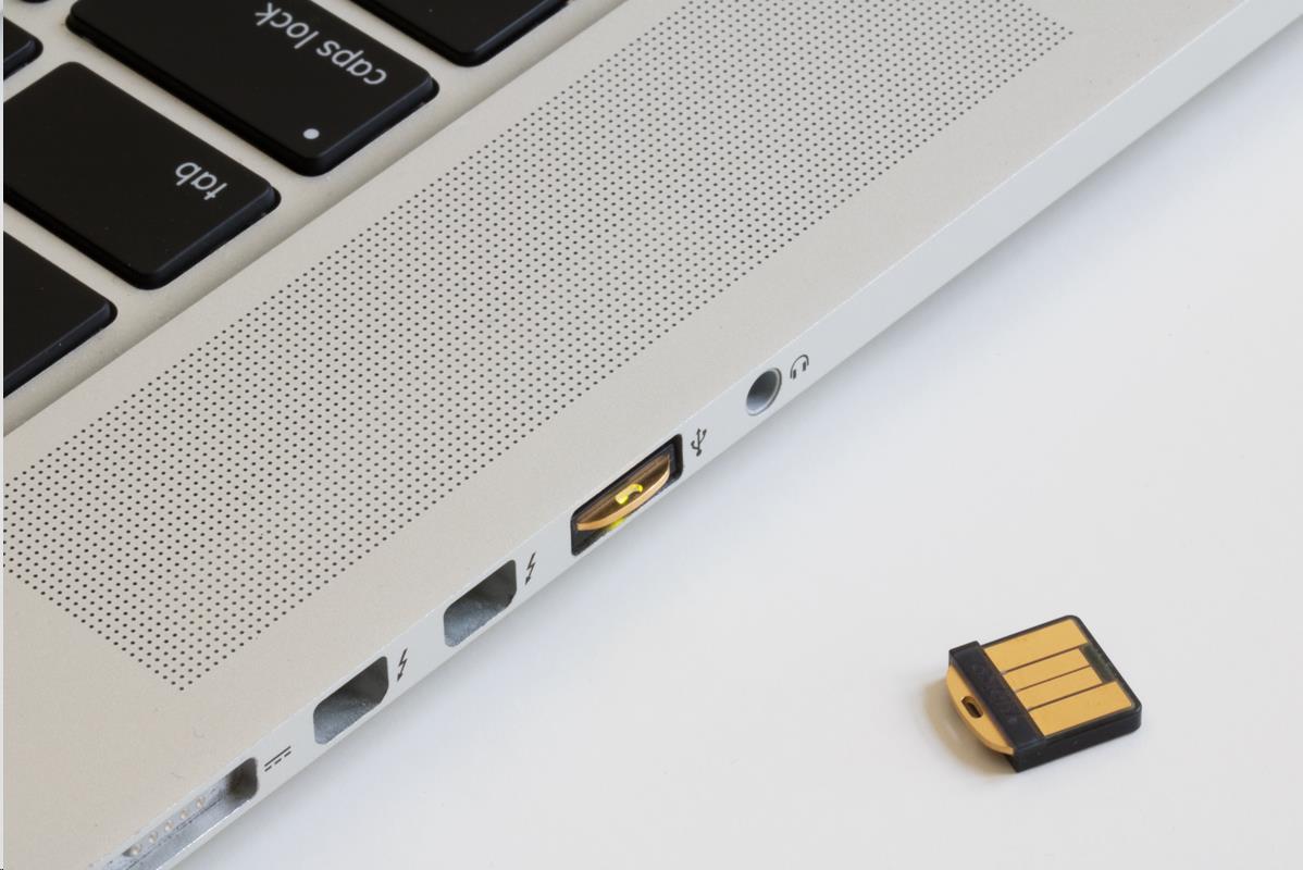 YubiKey 5 Nano - USB-A,  kľúč/ token s viacfaktorovým overovaním,  podporou OpenPGP a čipovej karty (2FA)1 