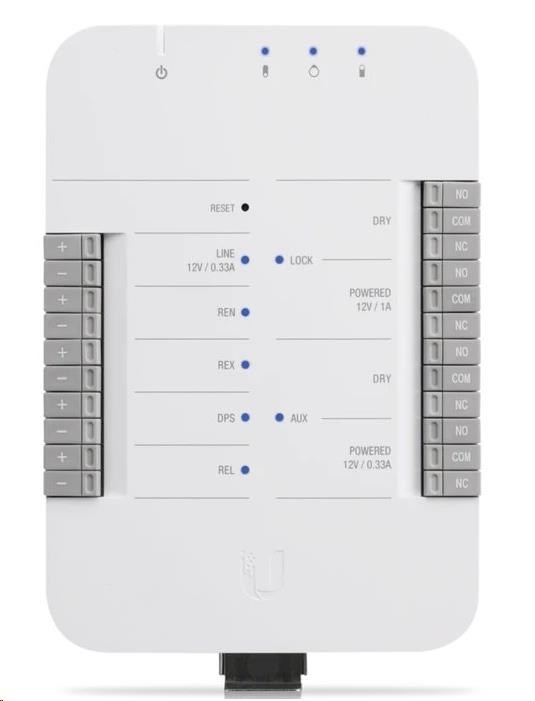 UBNT UniFi Access Hub [4x 10/ 100/ 1000,  802.3bt,  3xPoE-Out,  PoE-In]1 