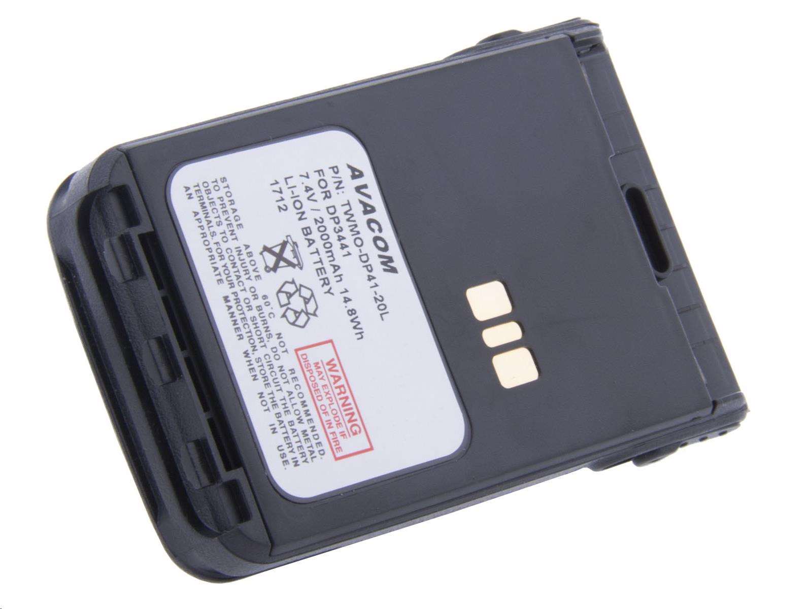 AVACOM Motorola DP3441,  DP3441e Li-Ion 7, 4V 2000mAh1 