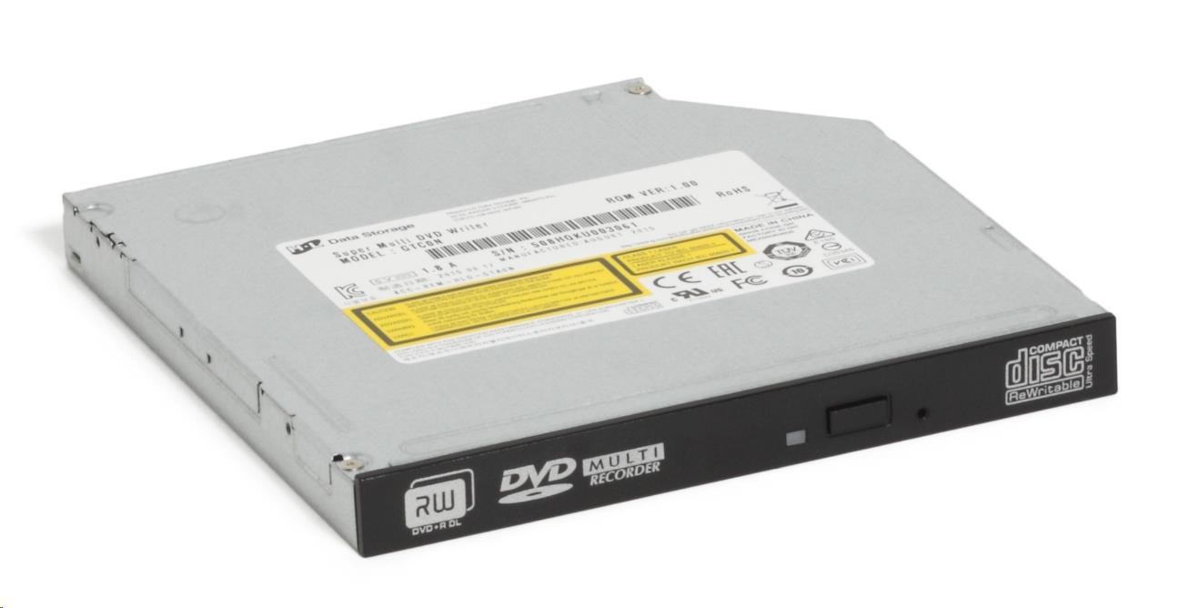 HITACHI LG - interná mechanika DVD-W/ CD-RW/ DVD±R/ ±RW/ RAM/ M-DISC GTC2N,  Slim,  12.7 mm zásobník,  čierny,  voľne ložený bez4 