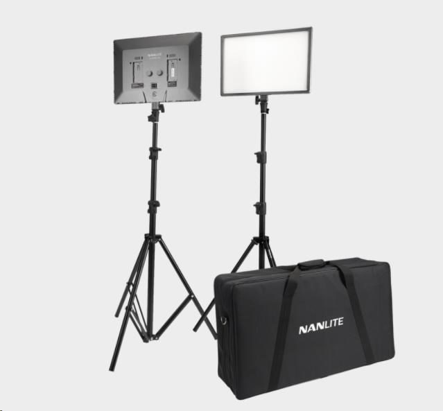 Nanlite LumiPad 25 Set -  2x stativ a rukojeť,  brašna1 