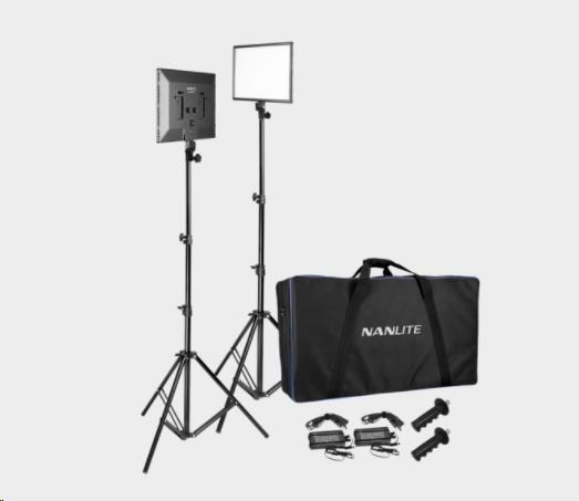 Nanlite LumiPad 25 Set -  2x stativ a rukojeť,  brašna2 