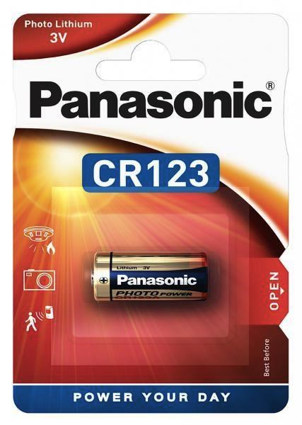 PANASONIC Lithiové - FOTO baterie CR-123AL/ 1BP 3V (blistr - 1ks)0 