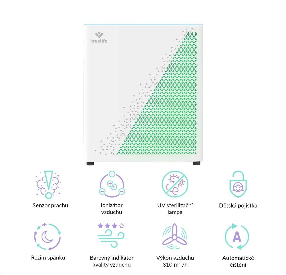 TrueLife AIR Purifier P7 WiFi - čistička vzduchu1 