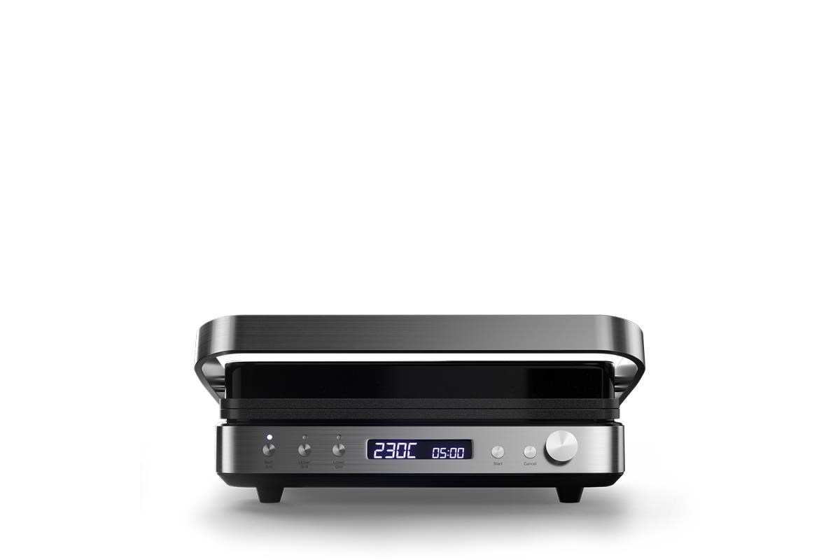 Orava Grillchef-3 elektrický kontaktní gril,  2000 W,  LCD displej,  časovač,  digitální ovládání3 