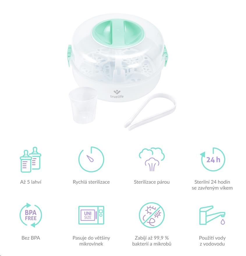 TrueLife Invio MS5 - Sterilizátor do mikrovlnné trouby1 