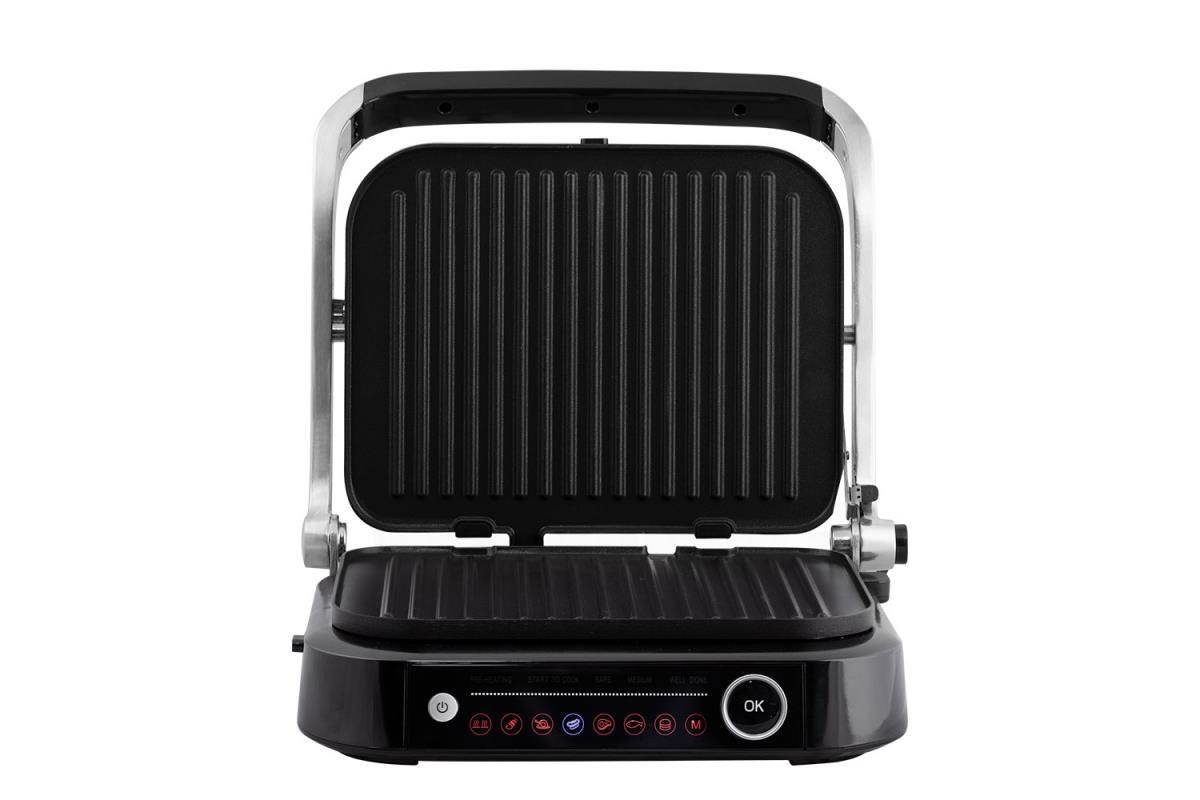 Orava Grillchef 2 elektrický kontaktní gril,  2100 W,  6 programů,  regulace teploty,  rozmrazování5 