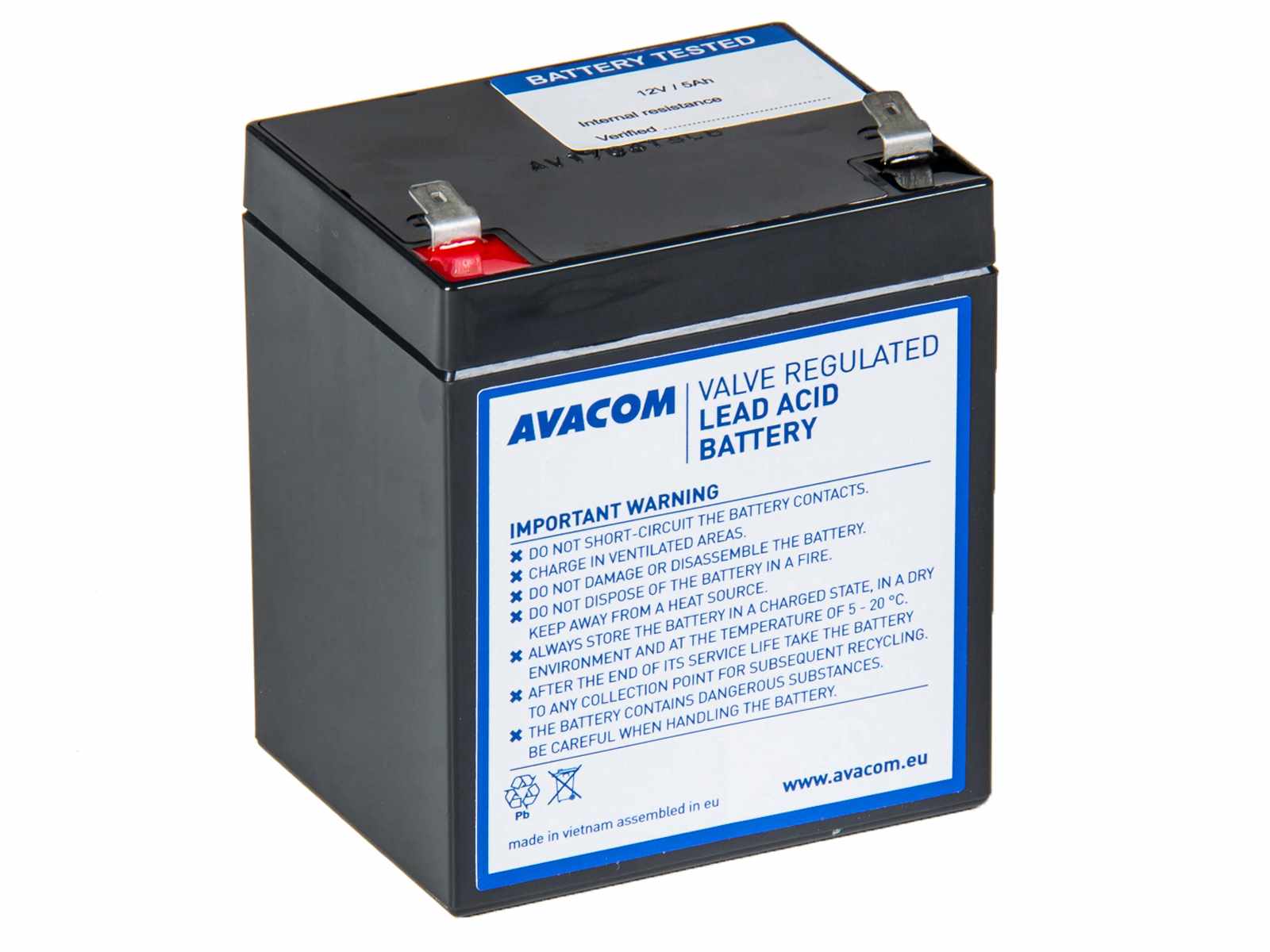 AVACOM AVA-RBP01-12050-KIT - batéria pre CyberPower,  EATON,  Effekta,  FSP Fortron0 