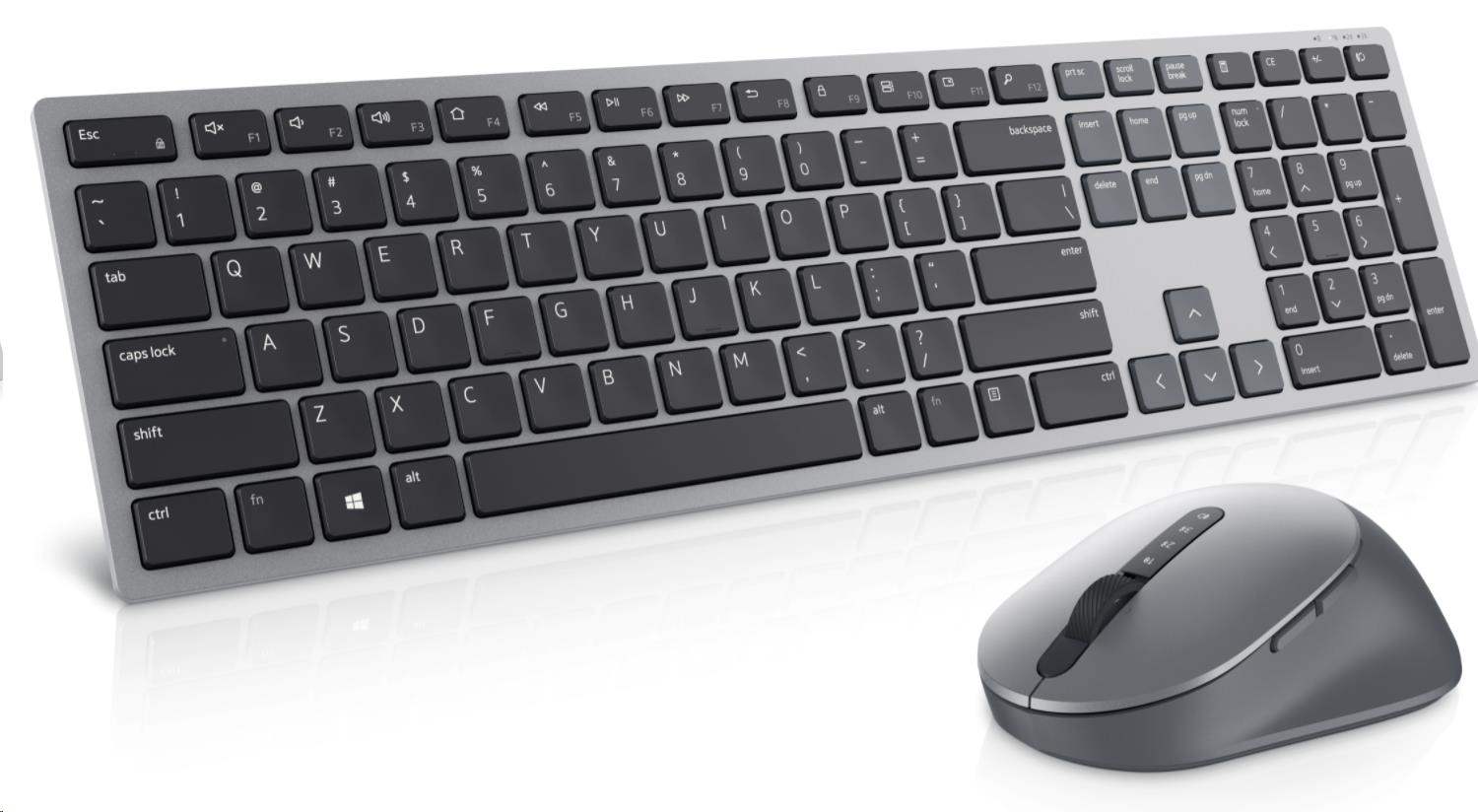 DELL Premier Multi-Device Wireless Keyboard and Mouse - KM7321W - Czech/ Slovak (QWERTZ)0 