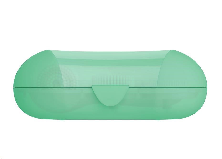 TOUCHBeauty 14838 Čisticí kartáč na pleť 3v1 zelený0 