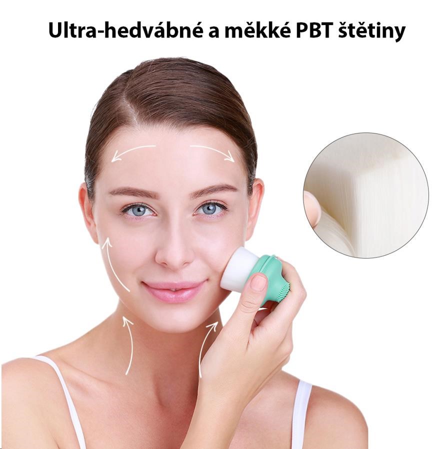 TOUCHBeauty 1762 Silikonový kartáček na pleť1 