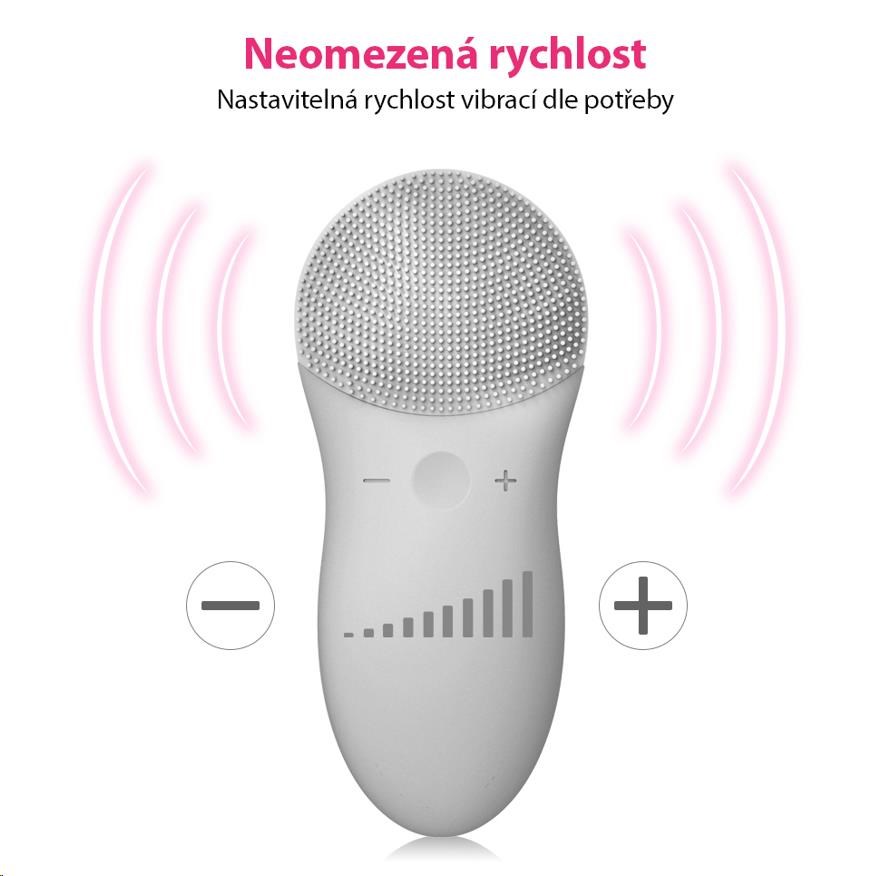 TOUCHBeauty 1788 Sonický čistič pleti zelený5 