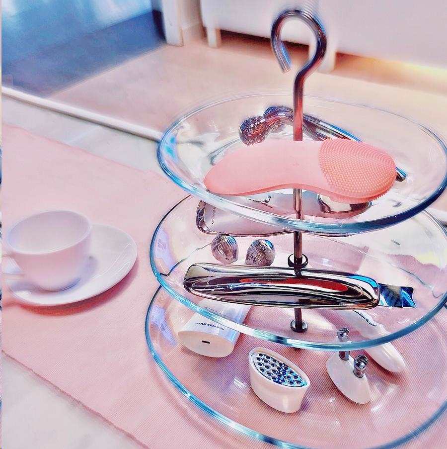 TOUCHBeauty 1788 Sonický čistič pleti zelený0 