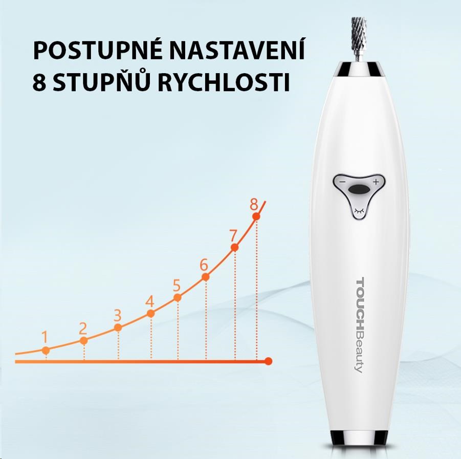 TOUCHBeauty 1733 Bruska na manikúru a pedikúru 6v15 