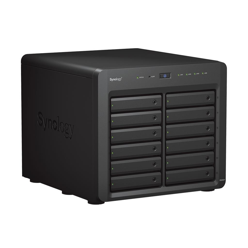 Synology DS2422+ DiskStation (4C/ RyzenV1500B/ 2, 2GHz/ 4GBRAM/ 12xSATA/ 2xUSB3.0/ 4xGbE/ 1xPCIe)5 