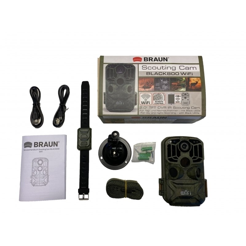 Braun ScoutingCam 800 WiFi fotopast5 