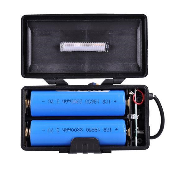 Solight LED čelová nabíjecí svítilna,  550lm,  Li-Ion,  USB1 