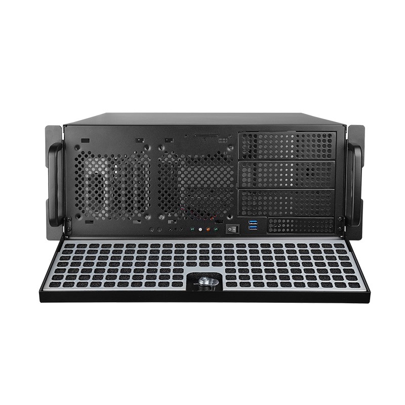 CHIEFTEC skříň Rackmount 4U ATX/ mATX,  UNC-409S-B-OP,  bez zdroje,  černá4 
