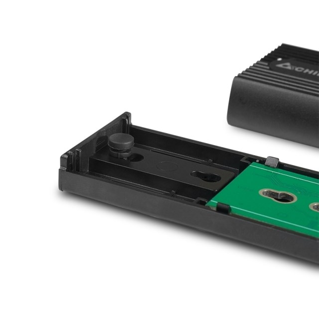 Vonkajší rám CHIEFTEC pre M.2 PCIe NVMe/ S-ata SSD Enclosure Tool-Less,  s konektorom USB typu C,  čierna3 