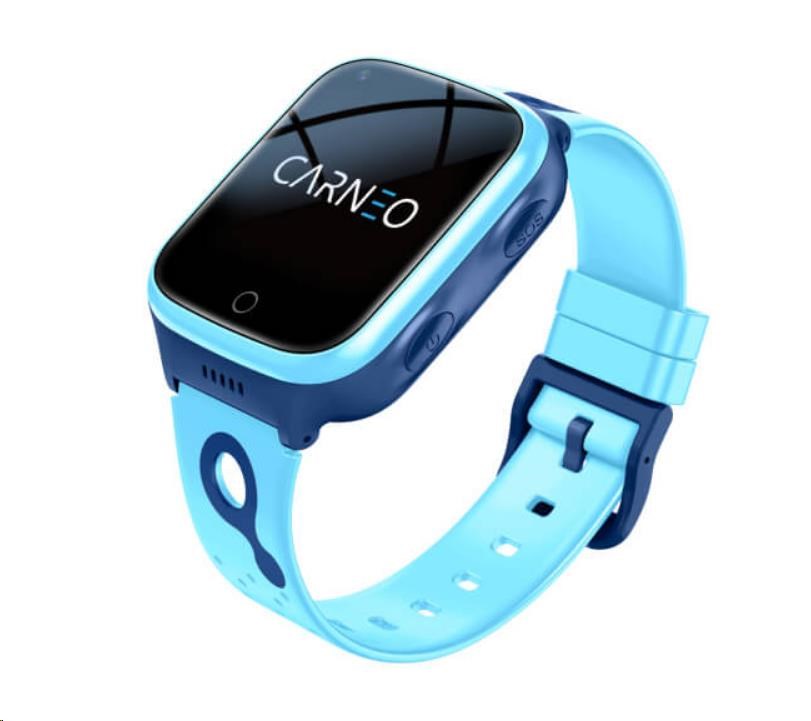 CARNEO dětské GPS hodinky GuardKid+ 4G Platinum blue2 