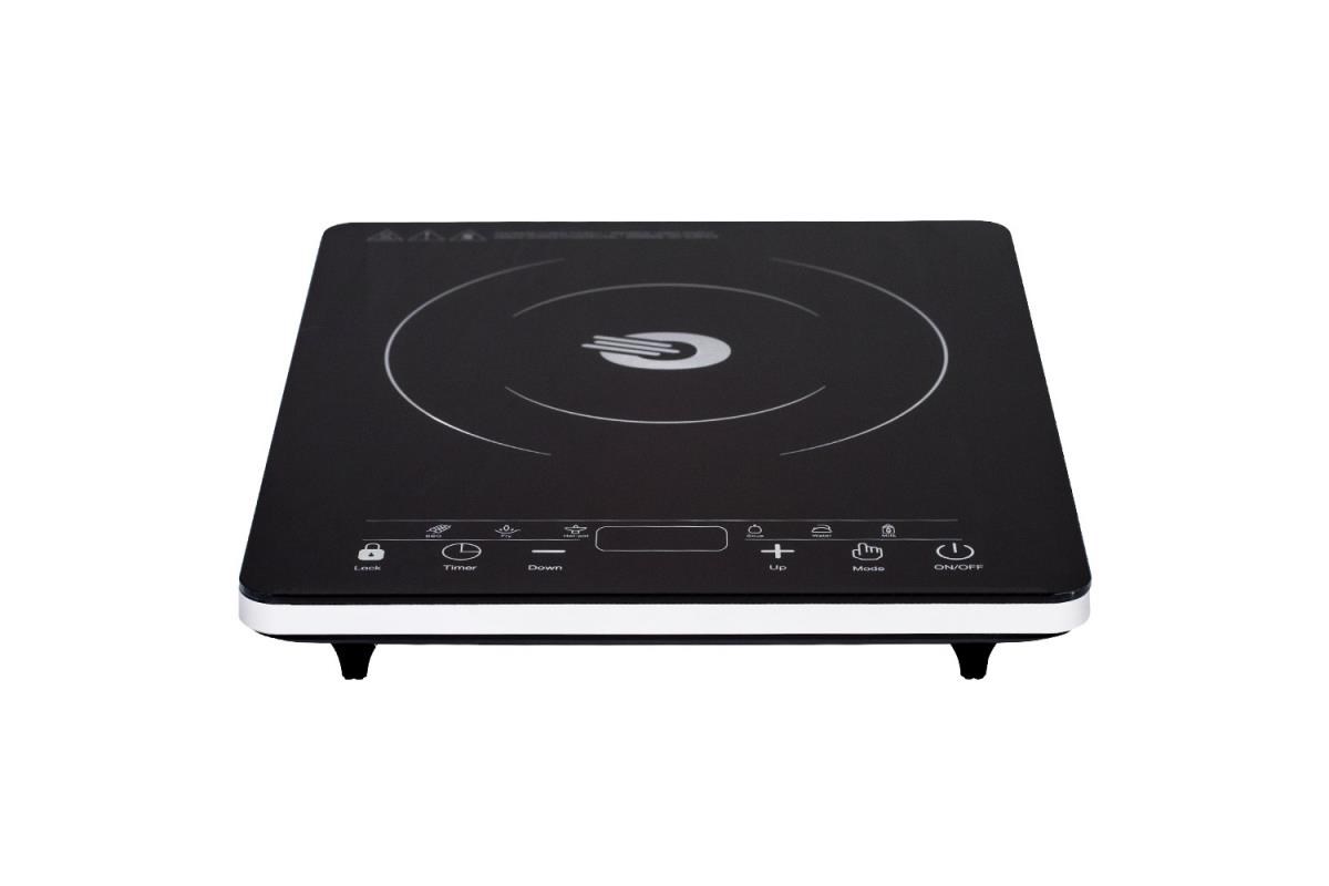 Orava VP-22i indukční varná deska,  2000 W,  9 volitelných stupňů,  LED displej,  50 dB,  časovač,  digitální ovládání,  černá2 