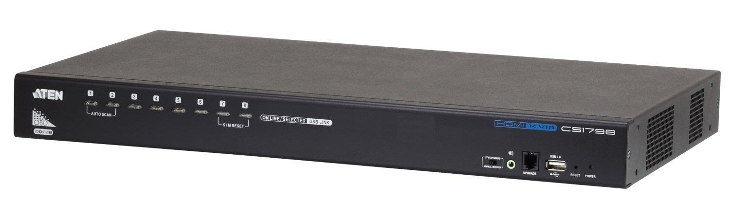ATEN 16-portový 4K HDMI KVM USB3.0,  zvuk0 