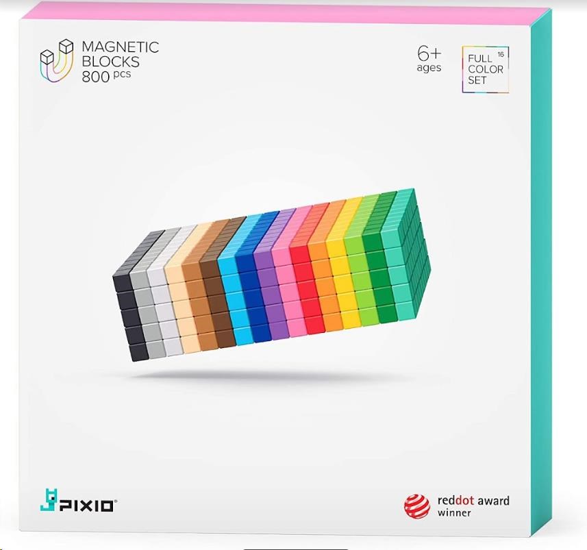 PIXIO-800 magnetická stavebnice0 