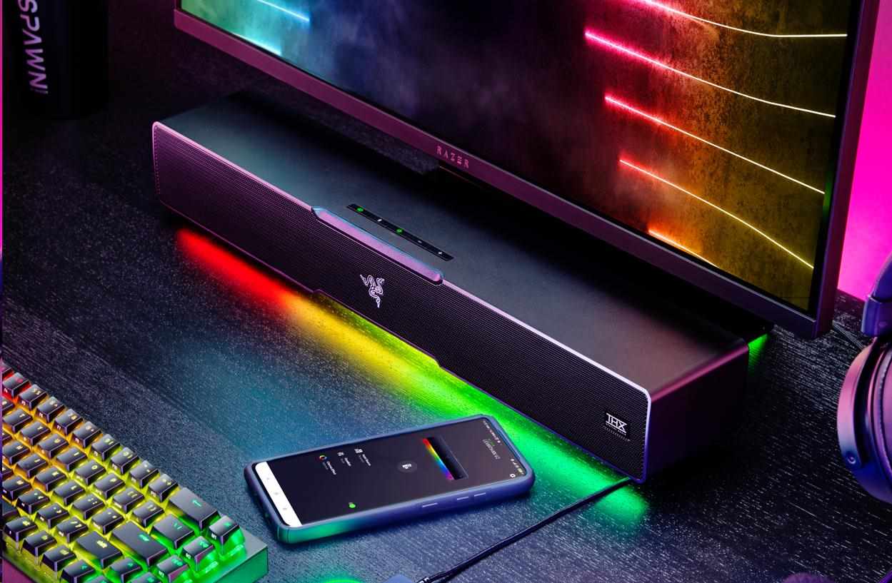 RAZER reproduktor Leviathan V2,  Soundbar with Subwoofer,  RGB9 
