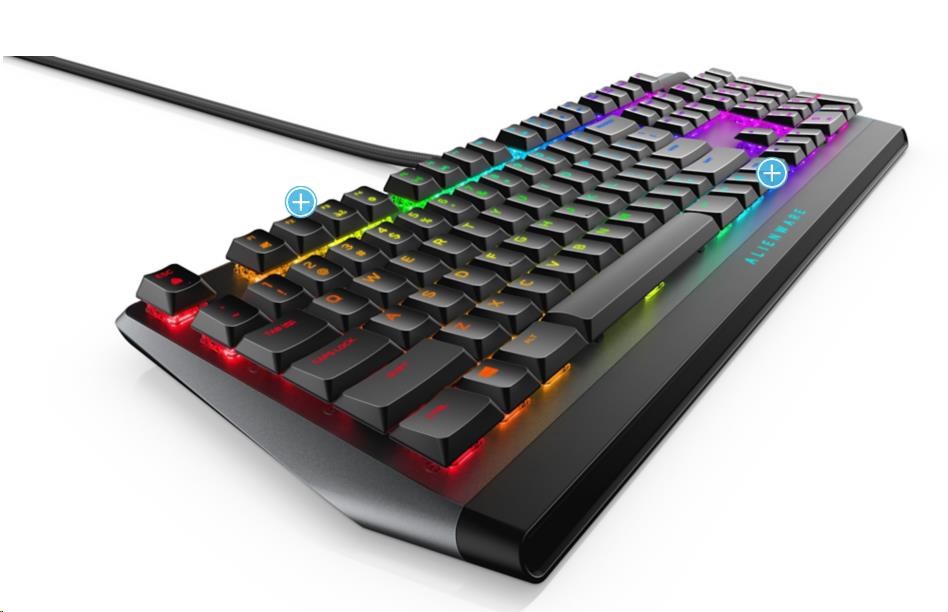 DELL Alienware  510K Low-profile RGB Mechanical Gaming Keyboard - AW510K (Dark Side of the Moon)4 